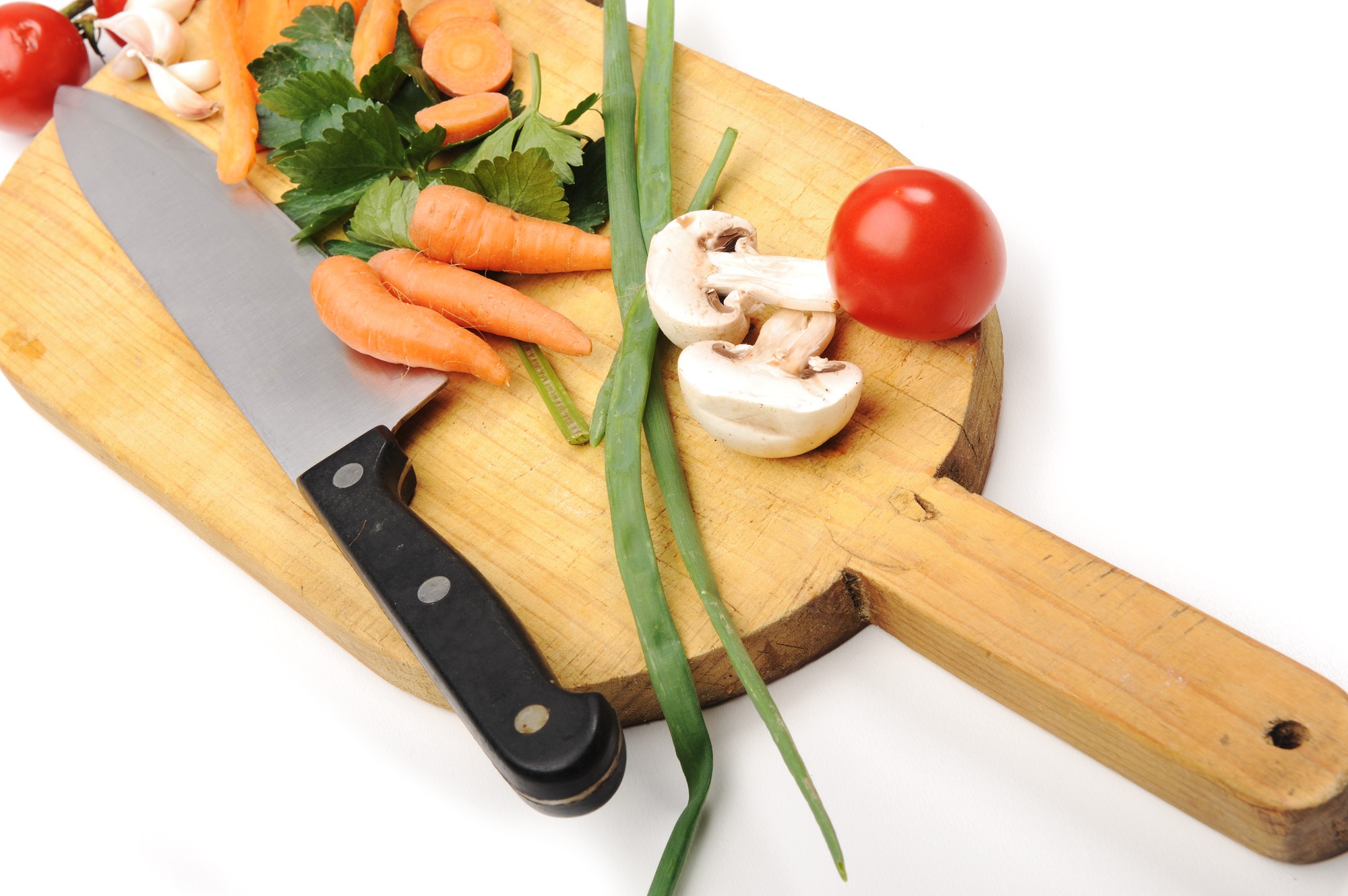 Lezione su taglio e preparazione ingredienti